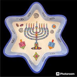 Jessica Sporn Hanukah Tidbit Serving Dish